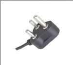 South Africa standard power cord plug with SABS certification