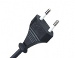 Europe 2 Prong  2.5A power cord plug