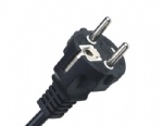 CEE7/7 European Schuko three prong power cord plug