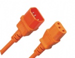 IEC C13 power cord receptacle with VDE