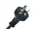 Argentina three prong power cord plug with IRAM