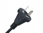Argentina two prong power cord plug with IRAM
